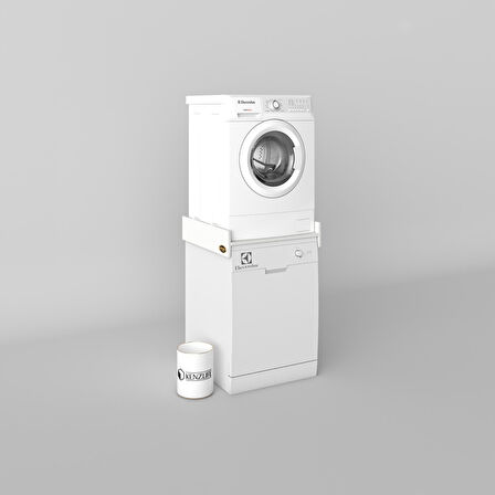 Kenzlife çamaşır&bulaşık makinesi dolabı lenya byz 015*80*70 banyo aparatı arkalıksız büyük boy xlarge