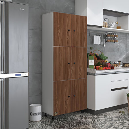 Kenzlife mutfak dolabı tahiri cvzbyz 188*80*37 çok amaçlı dolap arkalıklı