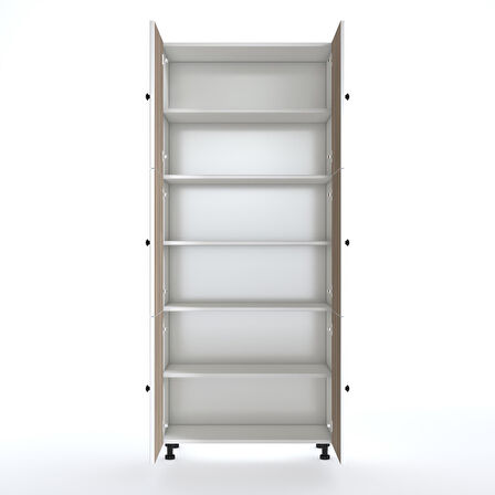 Kenzlife mutfak dolabı tahiri crdbyz 188*80*37 çok amaçlı dolap arkalıklı