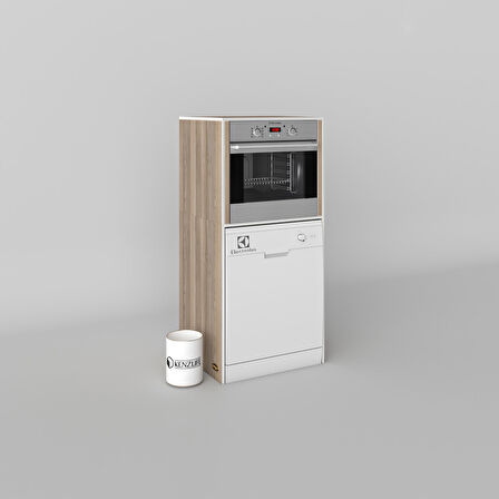Kenzlife ankastre fırın&bulaşık makinesi dolabı botan crd 150*70*60 çamaşır makinesi 