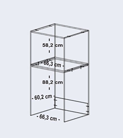 Kenzlife ankastre fırın&bulaşık makinesi dolabı botan crd 150*70*60 çamaşır makinesi 