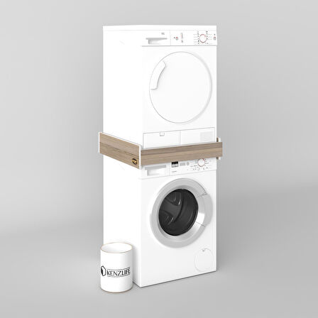 Kenzlife çamaşır&bulaşık makinesi dolabı kakılı crd 015*074*74 banyo aparatı 70*70 iç hacim