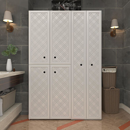 Kenzlife membran çamaşır kurutma makinesi dolabı yaromira byzbyz hasır 180*120*64 mebran kapak MDF gövde