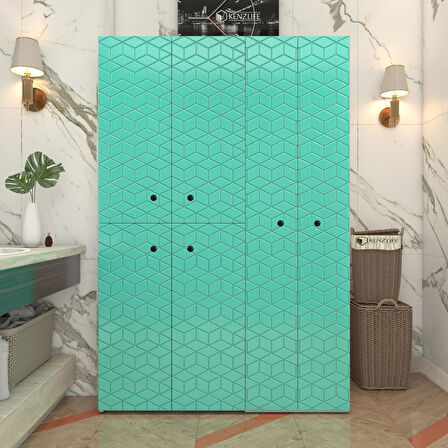 Kenzlife membran çamaşır kurutma makinesi dolabı yaromira trkbyz küpşeker 180*120*64 mebran kapak MDF gövde