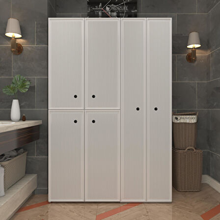 Kenzlife membran çamaşır kurutma makinesi dolabı yaromira byzbyz inceince 180*120*64 mebran kapak MDF gövde