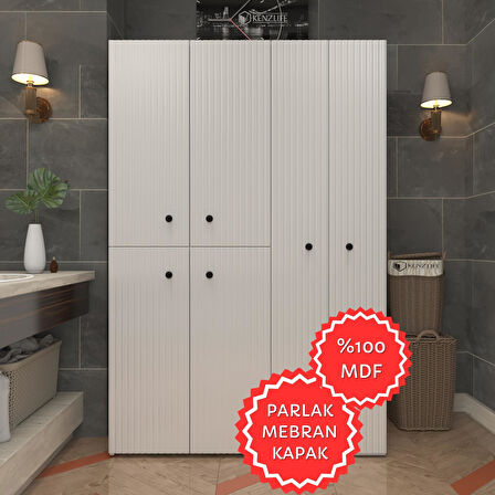 Kenzlife membran çamaşır kurutma makinesi dolabı yaromira byzbyz hafifçe 180*120*64 mebran kapak MDF gövde