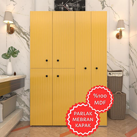 Kenzlife membran çamaşır kurutma makinesi dolabı yaromira hrdbyz hafifçe 180*120*64 mebran kapak MDF gövde