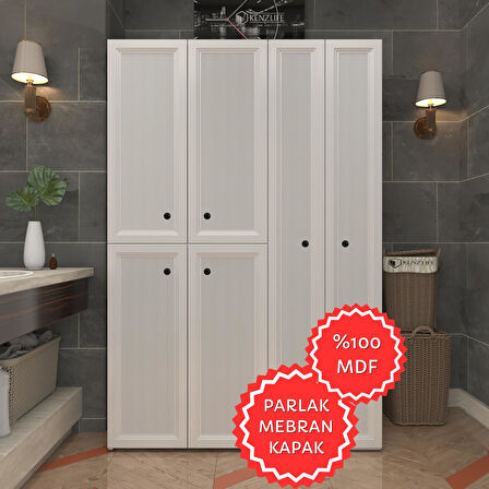 Kenzlife membran çamaşır kurutma makinesi dolabı yaromira byzbyz tiril 180*120*64 mebran kapak MDF gövde