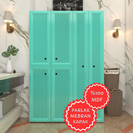 Kenzlife membran çamaşır kurutma makinesi dolabı yaromira trkbyz tiril 180*120*64 mebran kapak MDF gövde