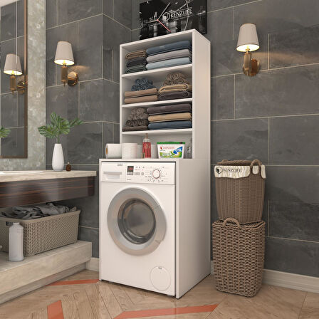 Kenzlife membran çamaşır makinesi dolabı hayzum khvbyz küpşeker 180*66*55 mebran kapak suntalam gövde