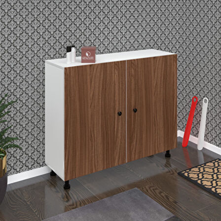 Kenzlife ayakkabılık yemeni5 cvzbyz 83*120*32 kapaklı 5 raflı 30 çift ayakkabı kapasitesi