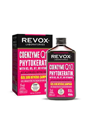 At Kuyruğu Vitamin Kompleks Coenyzme Q10 Phytokeratin Özel Bitkisel Şampuan 360 ml