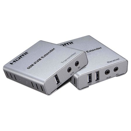4k Uhd 60 Metre Kvm Swi̇tch HDMI Extender Cat5-6 (Uzatici)