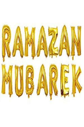 Ramazan Mubarek Folyo Balon Seti 40 cm