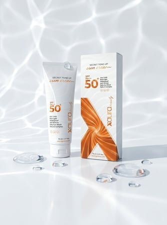 XAura Beauty Secret Tone-Up Güneş Kremi SPF 50+ PA++++ Aydınlatıcı 70 ml