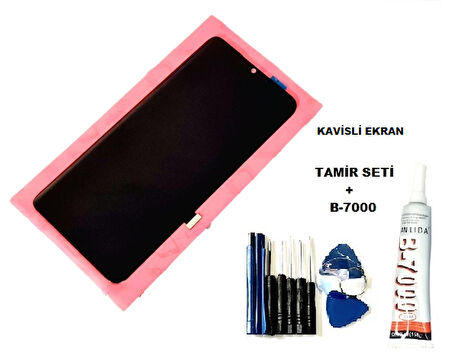 Tkgz Xiaomi Mi Note 10 LİTE Lcd Ekran Dokunmatik (B-7000+Tamir Seti)