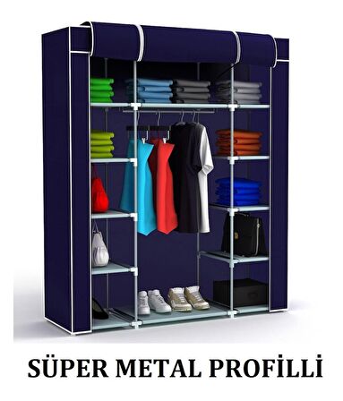 BEZ DOLAP SÜPER METAL PROFİLLİ LACİVERT