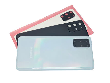Samsung Galaxy S20 PLUS Arka  Kapak (CAM FULL LENSLİ ORJİNAL) SİYAH