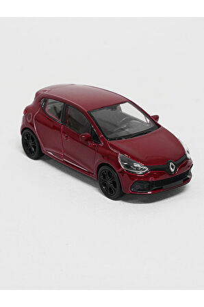 1:36 Ölçek Diecast Çek-bırak Renault Clio Rs -kırmızı Renault Clio Rs