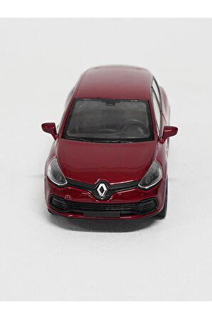 1:36 Ölçek Diecast Çek-bırak Renault Clio Rs -kırmızı Renault Clio Rs