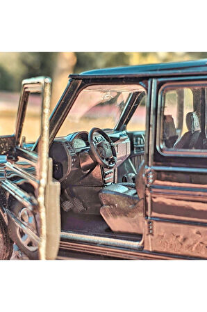 Mercedes G Class 1/36 Ölçek Çek Bırak Model Araba(siyah)