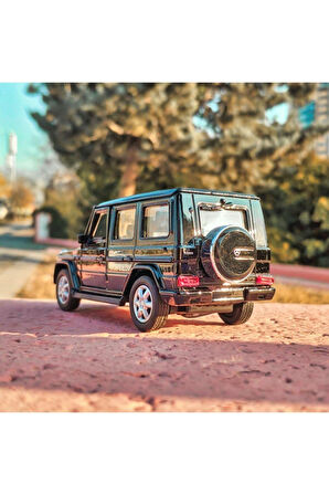 Mercedes G Class 1/36 Ölçek Çek Bırak Model Araba(siyah)