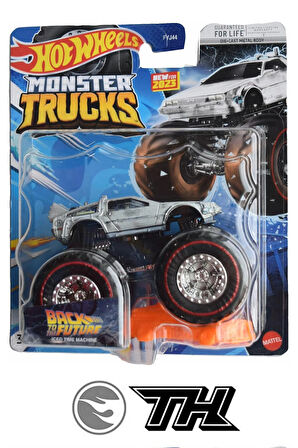 Monster Trucks Back to The Future Iced Time Machine - Treasure Hunt (1/64)