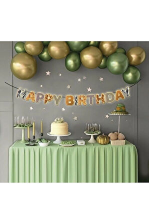 ÖZEL KESİM BANNER HAPPY SAFARİ TEMALI