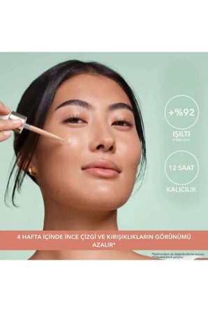 Işıltı Etkili Serum Fondöten – Hyalüronik Asit İçerikli, Teint Radiance, Vegan Formül