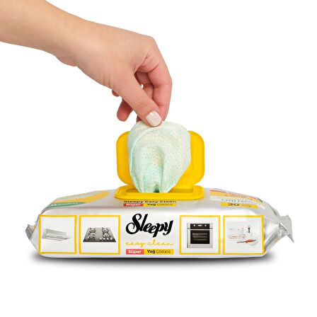 YAĞ ÇÖZÜCÜ DETERJAN KATKILI YÜZEY TEMİZLİK HAVLUSU 30 YAPRAK SLEEPY