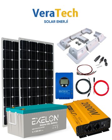 VeraTech Karavan Solar Paket 2000W