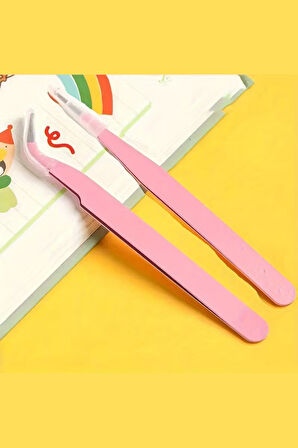 2'li Hobi Cımbız Seti (Sivri ve Eğik uçlu) Metal 11 cm