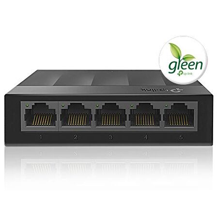 TP-LINK (LS1005G) 5 PORT 10/100/1000 DEKSTOP SWITCH 