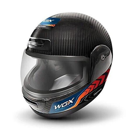 WGX Karbon Kask Siyah Full Face - M