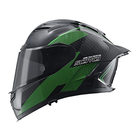 Scoyco FF-871 Ghost Full Face Motosiklet Kaskı