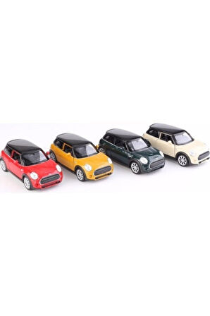 1:38 Mini Cooper New Mini Hatch Çek Bırak Model Araba