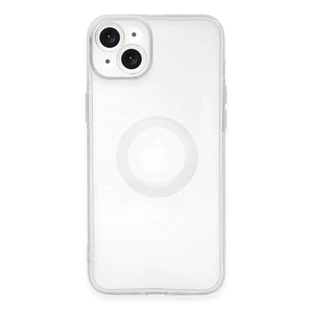 Apple iPhone 14 Plus Kılıf Santa Lens Silikon - Şeffaf