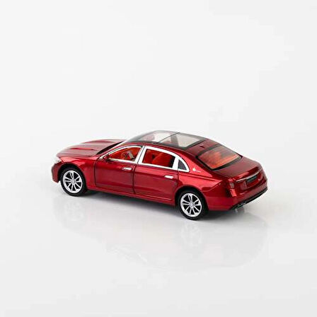 1:24 Ölçek 4 Kapısı Kaput ve Bagajı Açılan Diecast Model Araba
