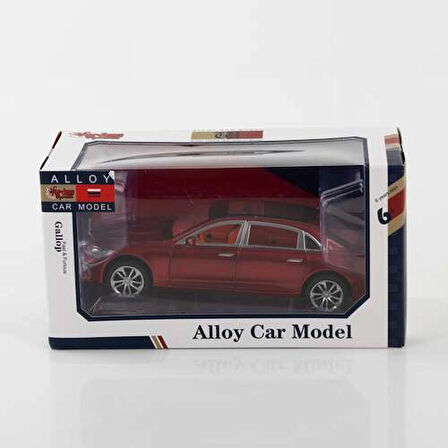 1:24 Ölçek 4 Kapısı Kaput ve Bagajı Açılan Diecast Model Araba