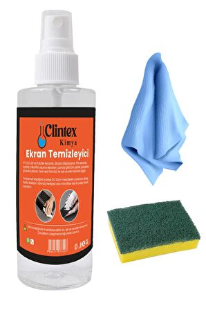 Clintex Kimya Lcd, Led, Ekran Gözlük Temizleyici Set 200 Ml
