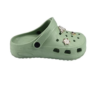 SİA ÇANTA TAŞLI SÜSLÜ KELEBEKLİ HAFİF RAHAT SANDALET CROCS TERLİK