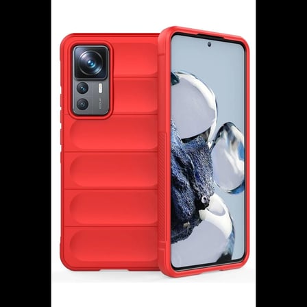 Xiaomi Mi 12T Pro Kılıf Optimum Silikon - Kırmızı