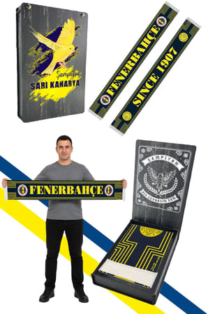 UNISEX SİNCE 1907 ŞAL UV KUTU HEDİYELİ