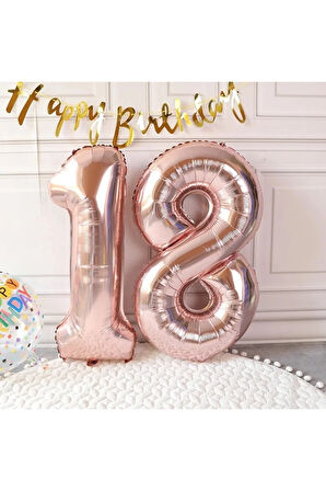 Çıtıpıtıstore 18 Yaş Balon Set