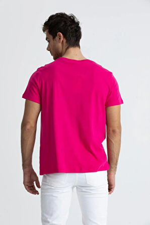 Bisiklet Yaka Basic T-shirt 