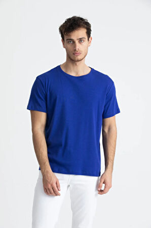 Bisiklet Yaka Basic T-shirt