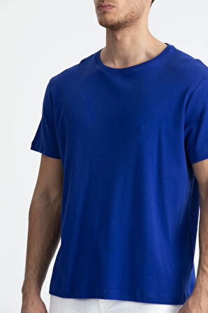 Bisiklet Yaka Basic T-shirt