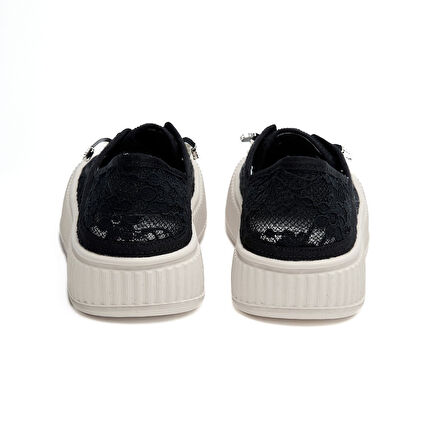 Bağcıklı Fileli Günlük Kadın Sneaker
