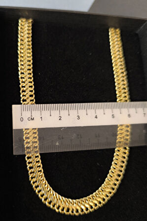 50 Cm Sarı Altın Viyana Altın Zincir Kolye