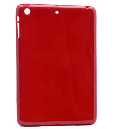 Apple iPad 5 Air Kılıf Fuchsia Tablet Süper Silikon Kapak